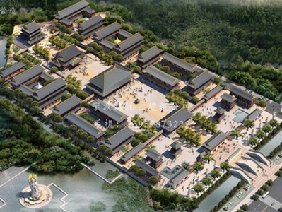 仿古建筑設計公司代表作，設計與施工一體化的典范