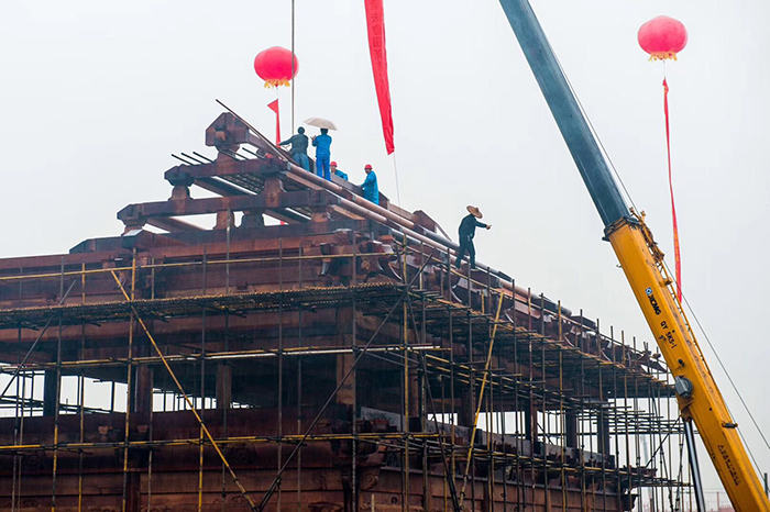 仿古建筑裝修代表作，設計與施工裝修一體化典范，彰顯專業裝修實力